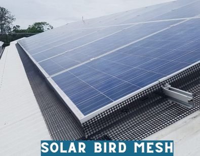 Solar bird mesh protection bird nest